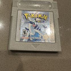 Pokemon silver authentic game boy color