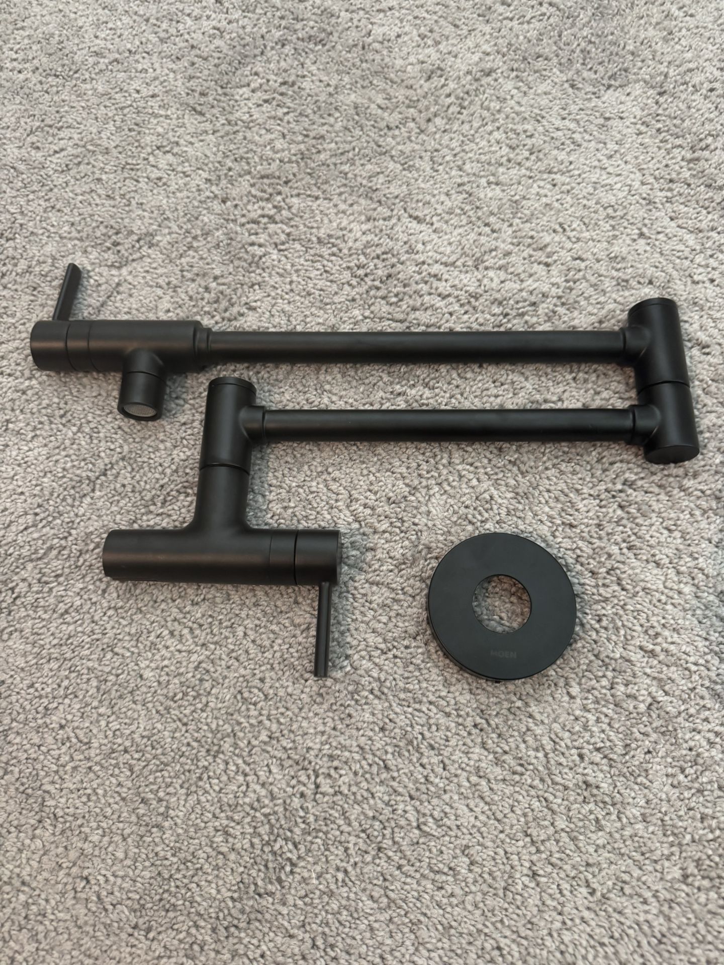 New Moen S665 Pot Filler Matte Black