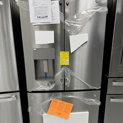 GE 26 Cu.ft French Door Refrigerator With Water And Ice