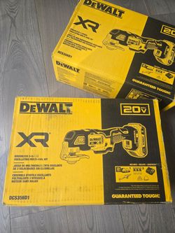 Dewalt XR oscillating multi-tool kit with 2ah battery and charger