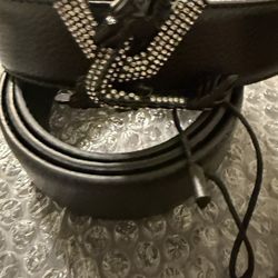 Leather belt