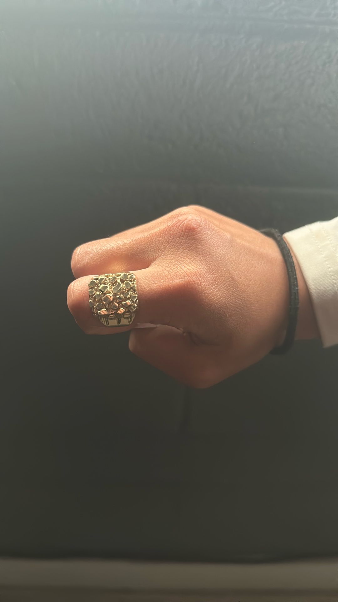 10k Nugget Ring