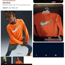 Nike boy shirts $6 ea  size 4T