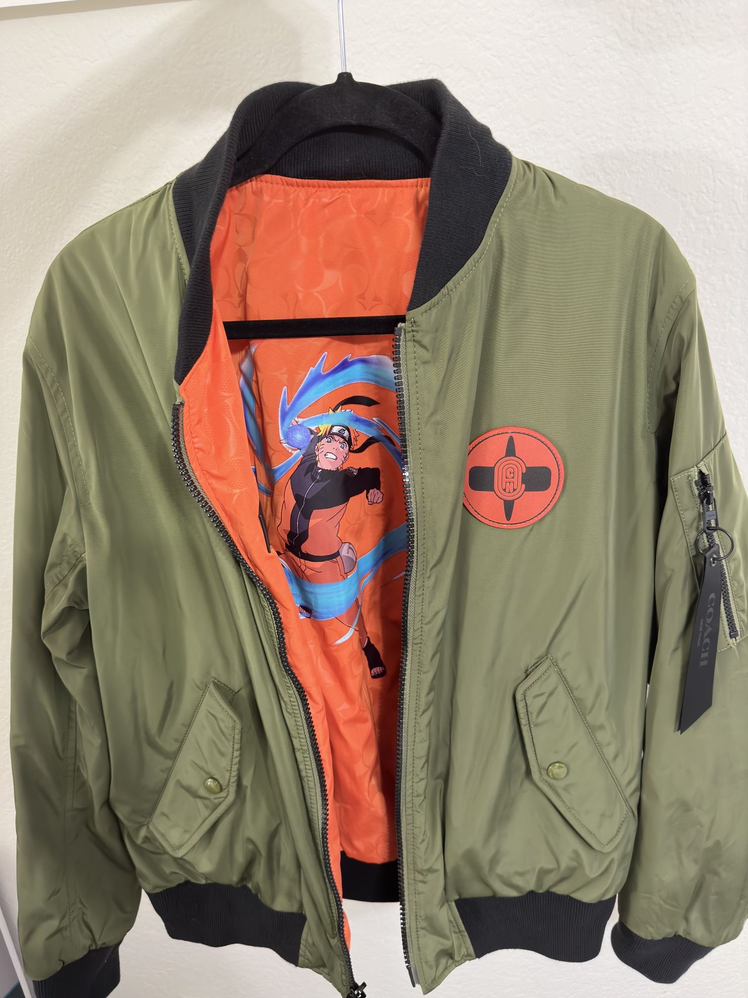 Coach Michael B. Jordan Naruto Bomber Jacket 