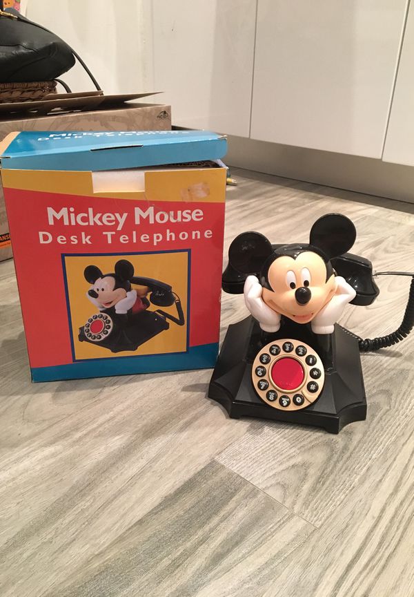 Authentic Mickey Mouse Desk Telephone For Sale In Pompano Beach
