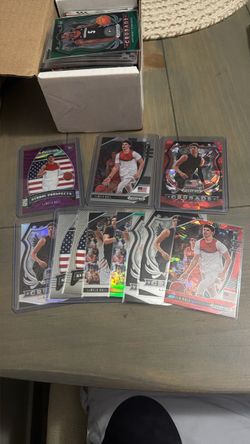 NBA Basketball Trading Cards LaMelo Ball, Jayson Tatum, Luka Doncic, Antetokounmpo