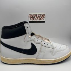 Nike Jordan Air Ship PE SP A Ma Maniére White Black Sz. 13