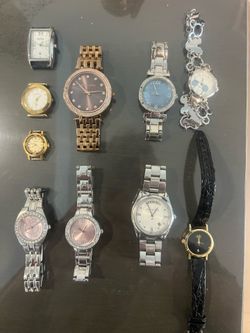 Lot of 10 Watches Michael Kors Orient Quartz Skagen