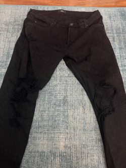 7FORALLMANKIND PAXTYN RIPPED MEN’S JEANS SIZE 36/30