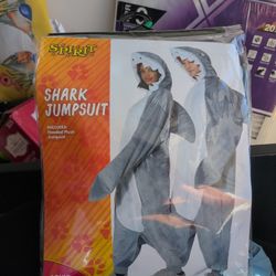Shark Jumpsuit Halloween Costume 