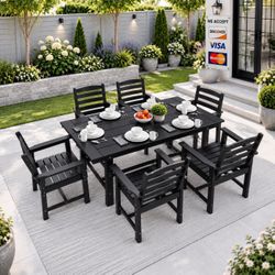 Brand New Patio Outdoor Dining Table 
