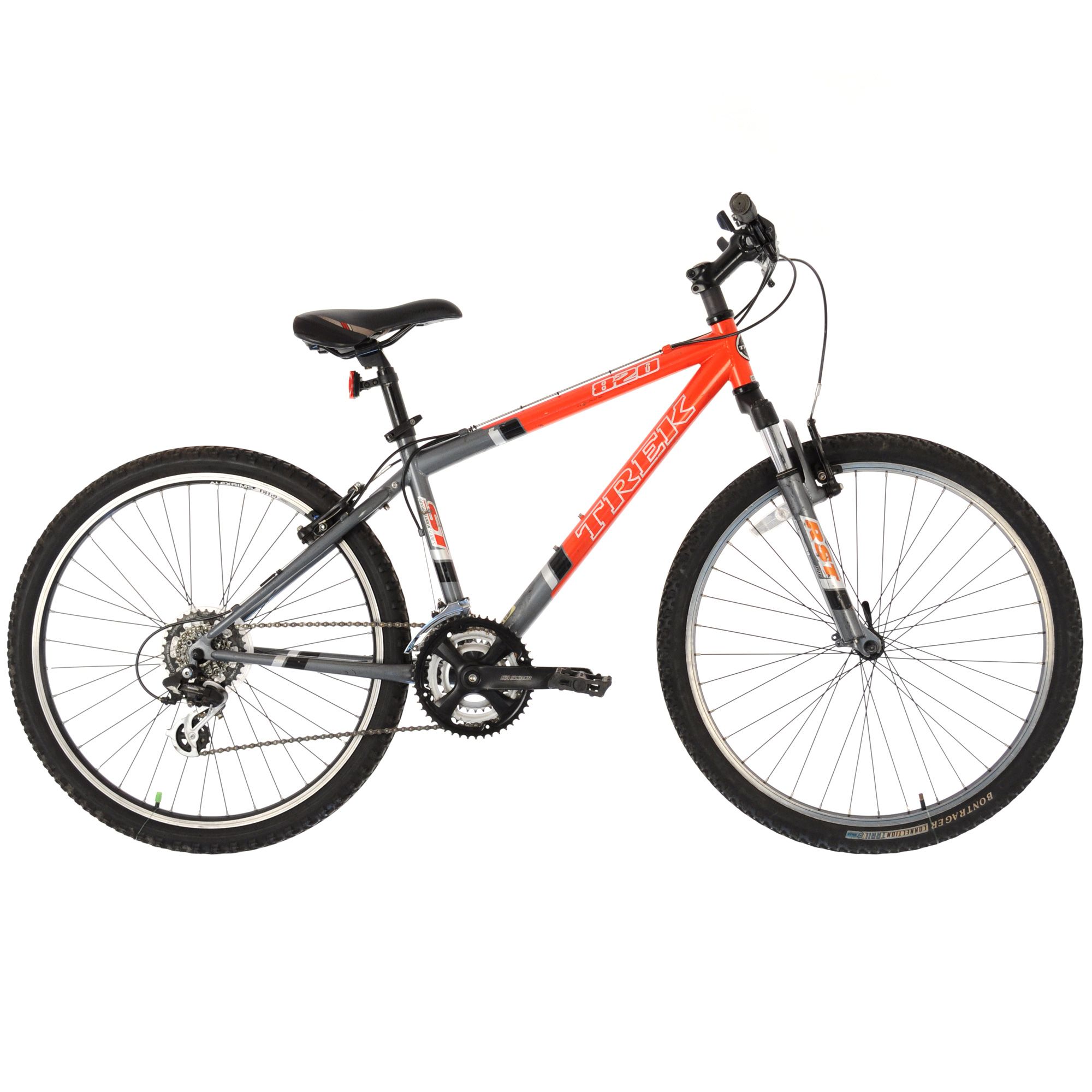 2006 Trek ST 820 7-Speed MTB Mountain Bike / 13.5" - XS - 34cm / Orange/Silver