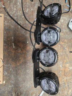 FORD PERFORMANCE PARTS BY RIGID® BRONCO MIRROR MOUNTED OFF-ROAD LIGHT KIT