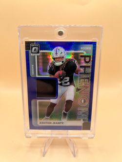 2025 Ashton Jeanty optic rookie phenoms rookie jersey card🔥