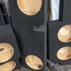 Subwoofer Box For Toyota Tacoma 2007 And Up Dual 12”