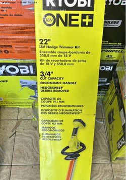 Ryobi 18v cordless hedger kit