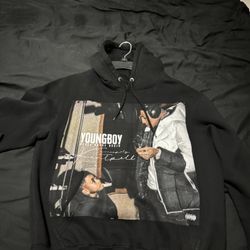 NBA Youngboy Hoodie Size Medium