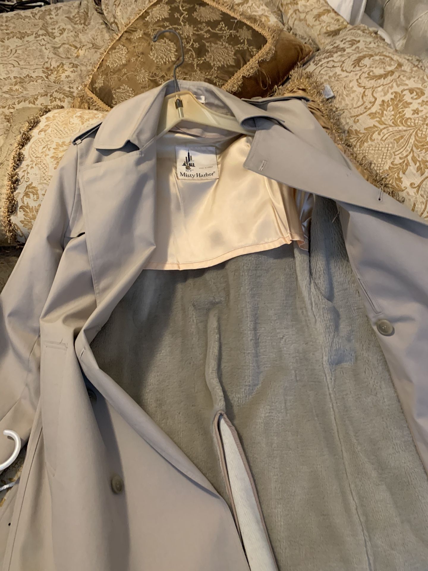 2 Fur Coats Mens Raincoat