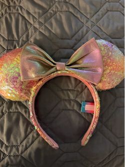 Tokyo Disney glitter multiple color Minnie ears