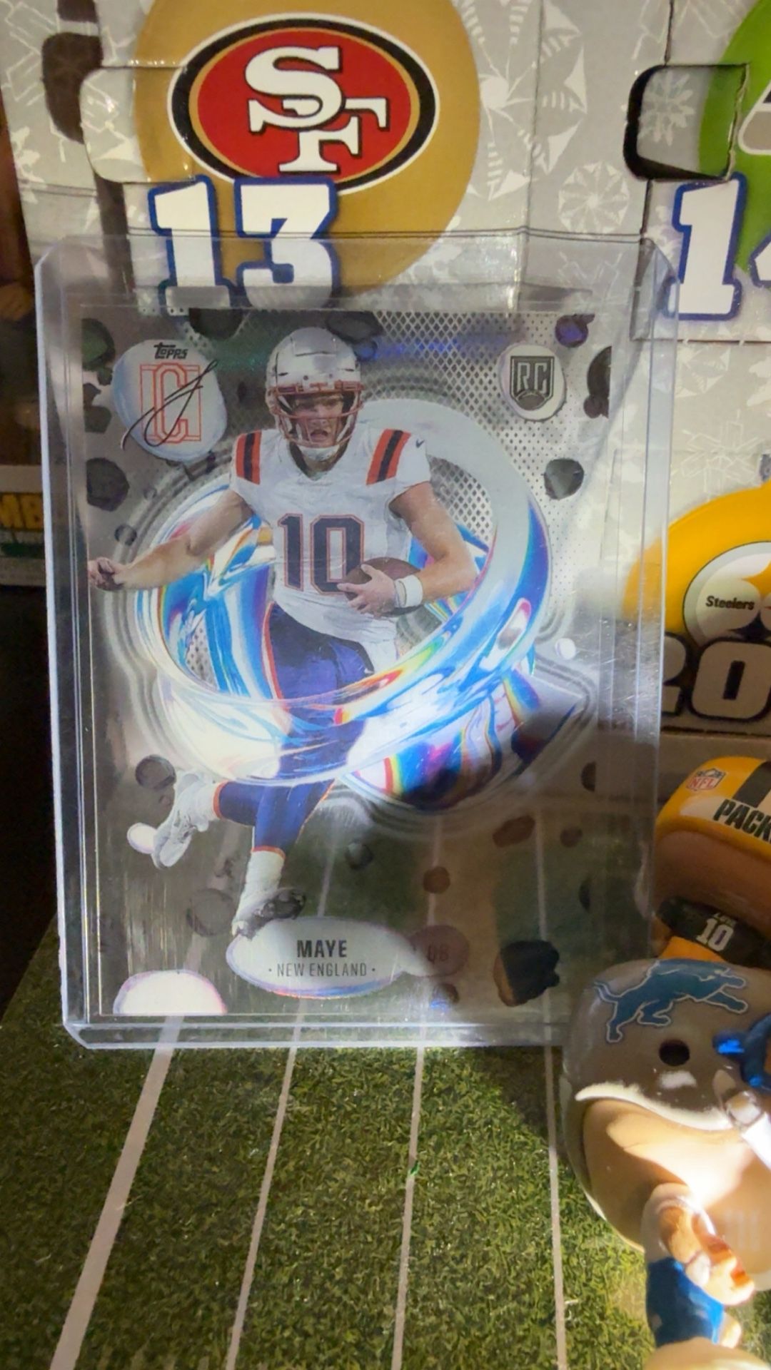 2024 Topps Signature Class Drake Maye Fluidity Rookie SSP #F-3 Case Hit !