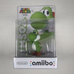 Yoshi Amiibo Super Mario Series Nintendo NIB Brand New USA 1st Edition