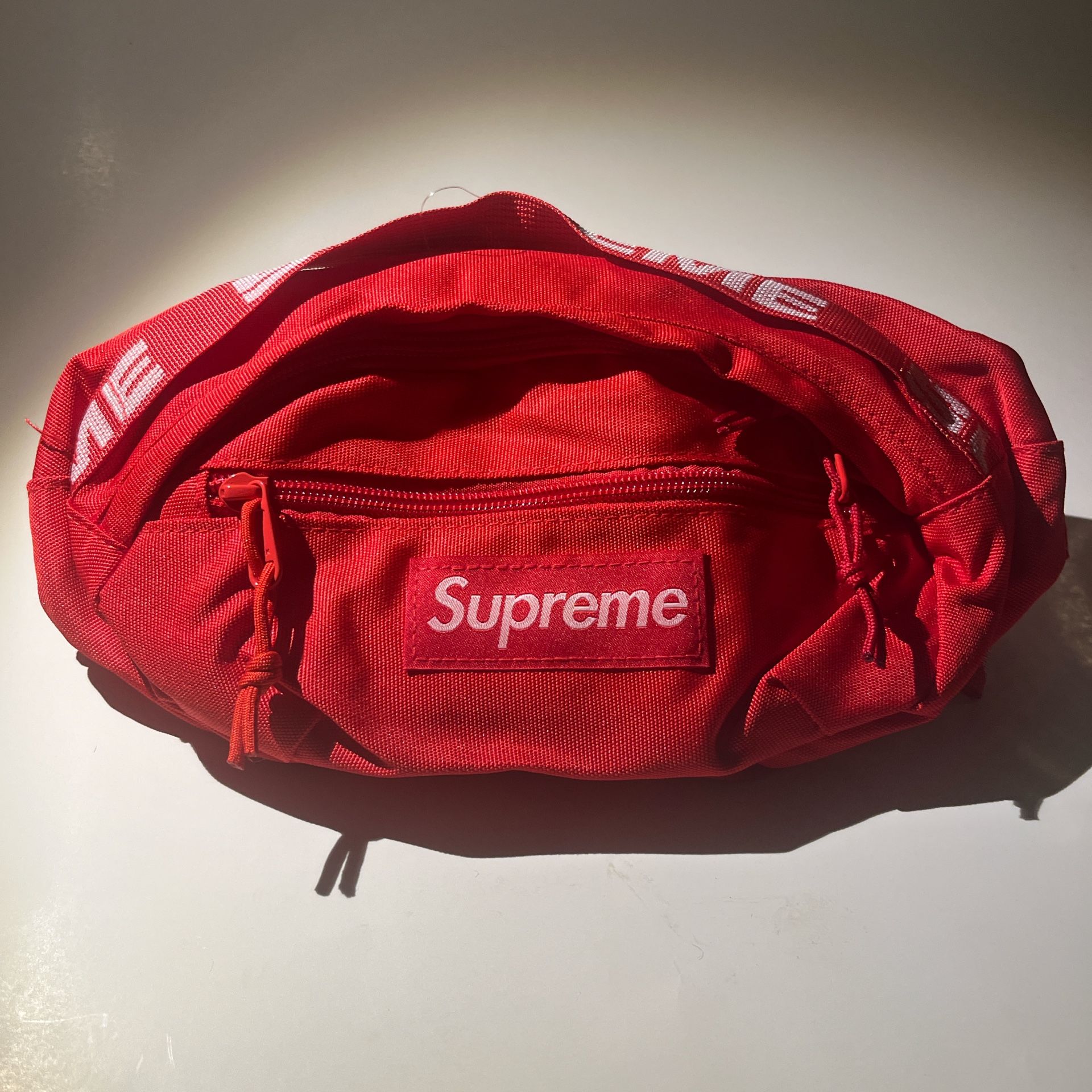 Supreme Waist Bag Fanny Pack SS18 - Red