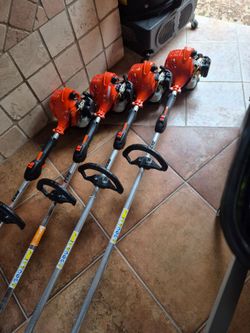 Echo weet eater gas power stiring Trimmer new construction