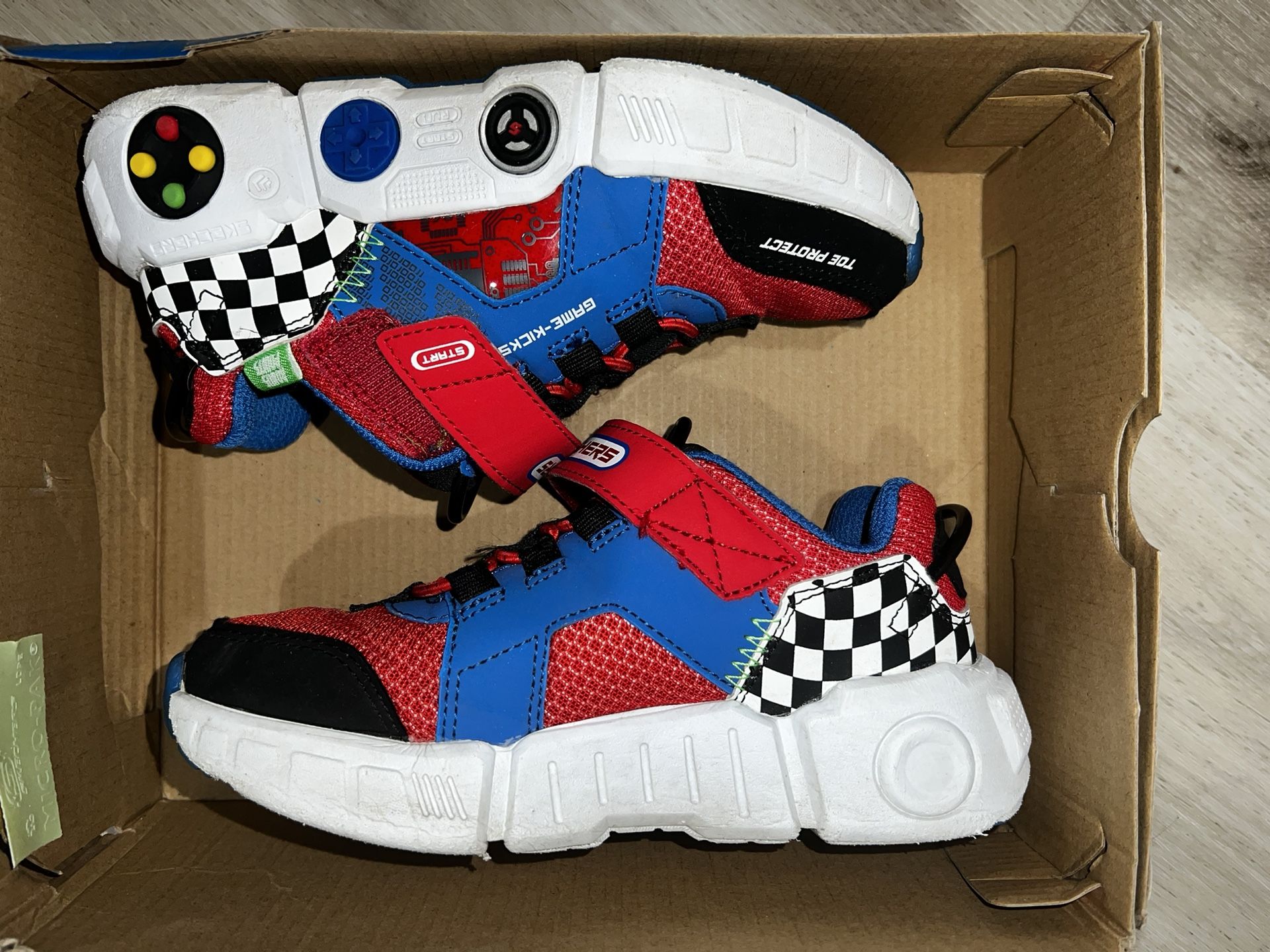Little Boy Skechers Gametronix Size 13