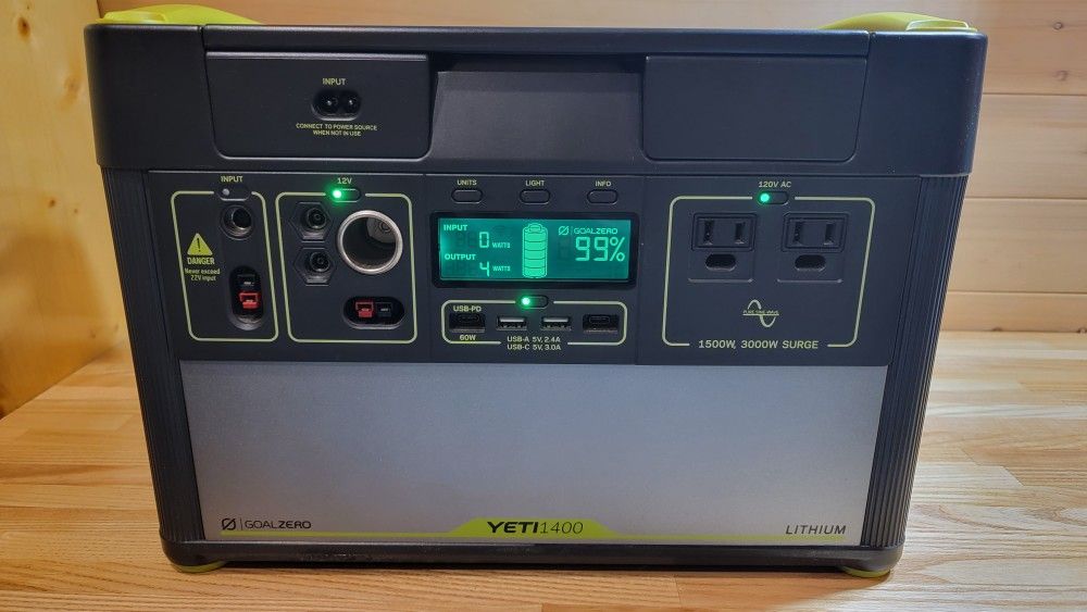 Yeti GoalZero 1400 Lithium, Bluetooth