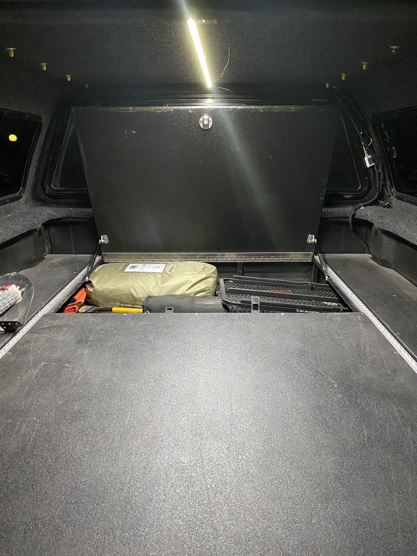 Snugtop Outback Camper shell with roof rack and drawer system for Sale