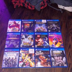 EVERYTHING MUST GO | LOT OF 12 PS4 GAMES