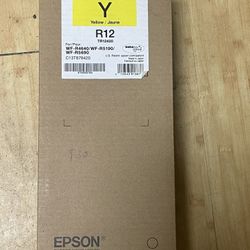 Epson R12 Yellow Ink