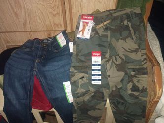 Clean kore & Wrangler pants