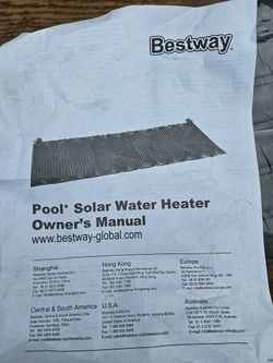 Pool Solar Water Heater