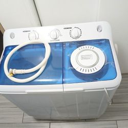 New washing machine + dryer 28lb capacity excelente condition