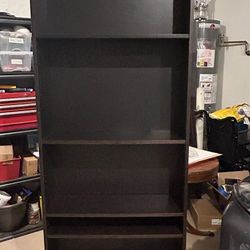 Ikea Billy Bookcase - Dark Brown 