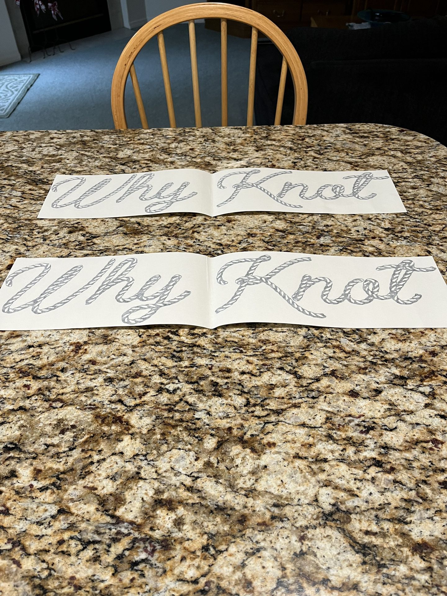 Boat Name Decals!!! “Why knot”!!!