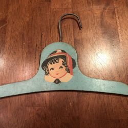 Antique Child’s Wooden Doll Hanger