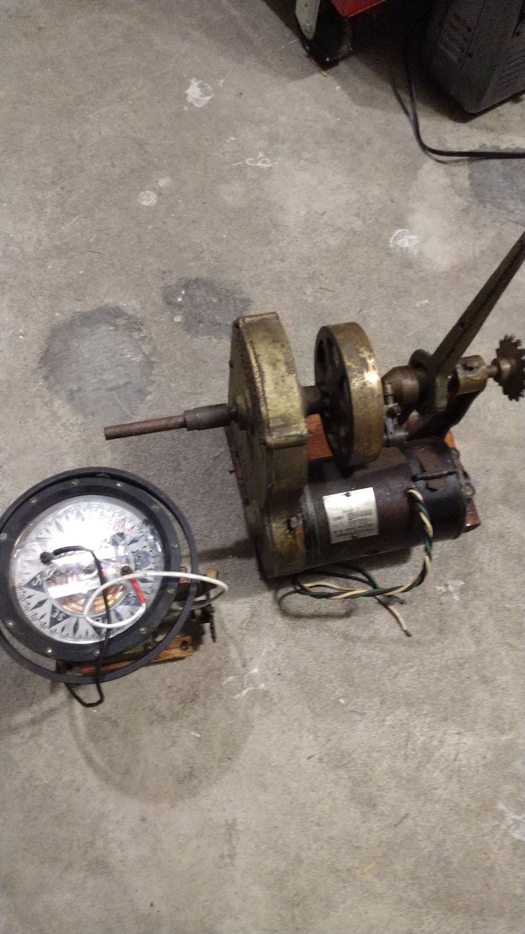 Patent 1937 Wood Freeman Compass and Autopilot