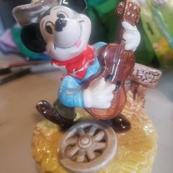 Cowboy Mickey Mouse Music Box
