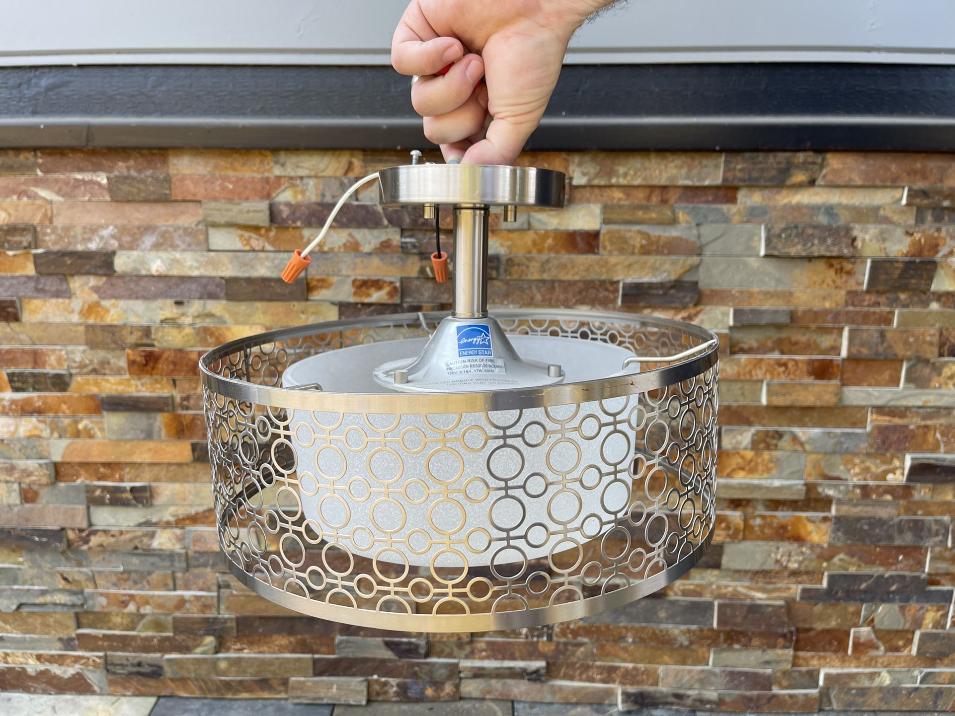 LED Semi Flush Mount Ceiling Light