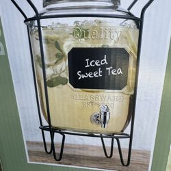 Glass Dispenser 2.5 Gallon 