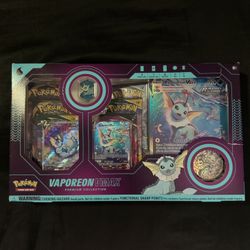 Vaporeon VMAX Premium Collection Box