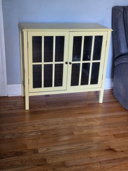 2 door accent cabinet