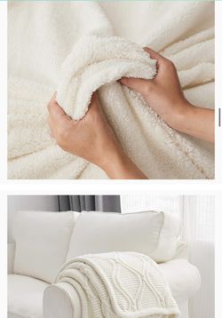 longhui bedding Longhui Bedding Ivory White Throw Pillow Cover