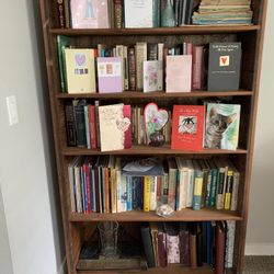 Traditional Wood Bookshelf 