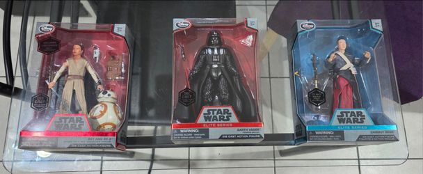 (Set of 3) Star Wars Die Cast Elite Series