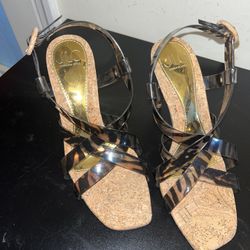 J Lo Sexy Animal Print Heels