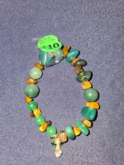 Jade/Tigers eye bracelet