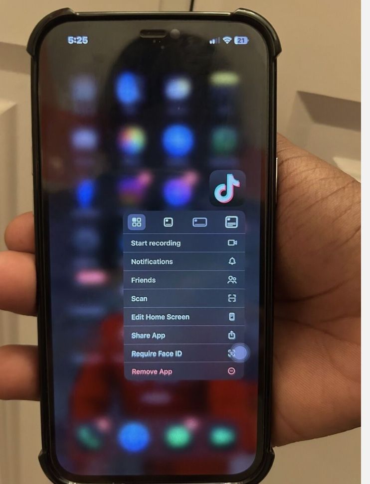 iPhone 12 like new with TikTok